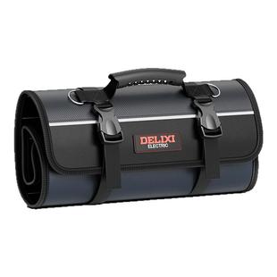 德力西卷筒工具包电工工具袋小便携腰包耐磨收纳包多功能手提卷包