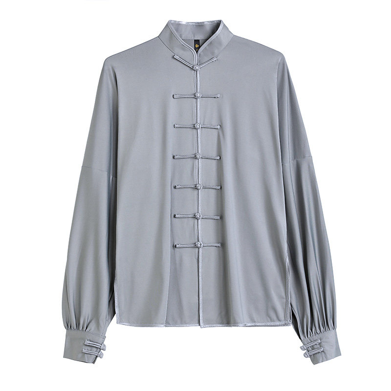春款太极服男春秋新款太极服装男太极拳练功服武术表演服套装长袖