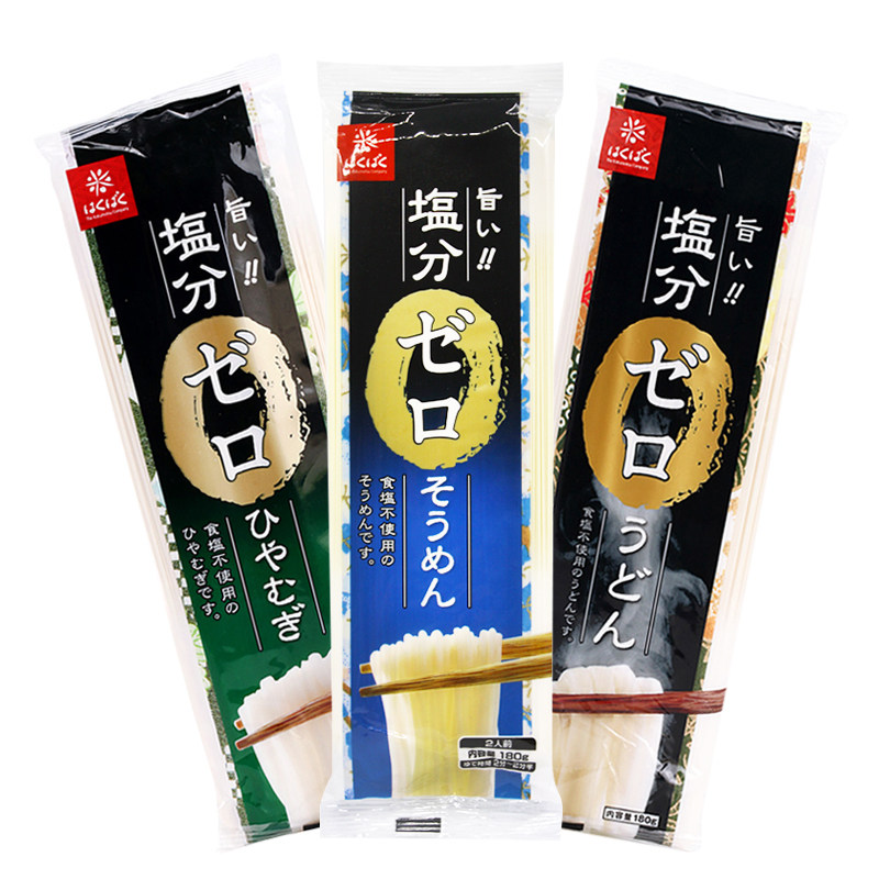 日本进口hakubaku合康贝谷面条