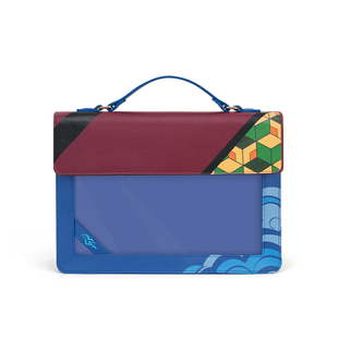 THE JUNCO原创鬼灭之刃周边富冈义勇痛包小食量单双肩托特包日常