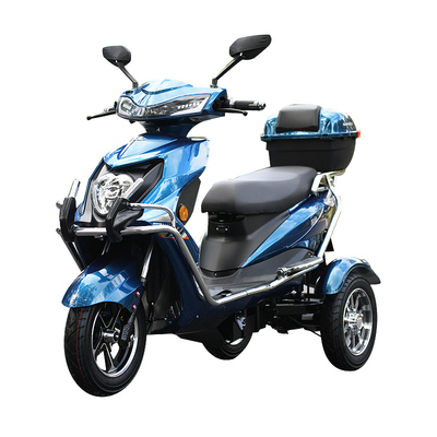 防侧翻电动三轮车山区爬坡长续航