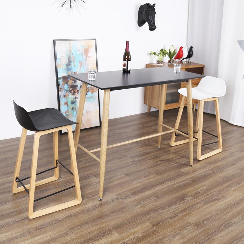 吧台凳吧台椅酒吧椅北欧时尚家用创意现代简约个性家用靠背高脚凳