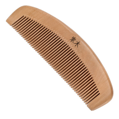 素木桃木梳子天然正品手感舒适
