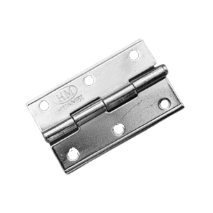 华美钓台合页(带铆钉）304不锈钢铰链大小钓鱼台渔具钓台原厂配件