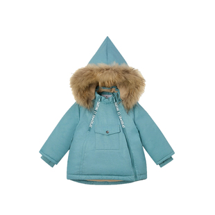 tartineetchocolat法国巧克力童装秋冬男女童可爱鸭绒羽绒服