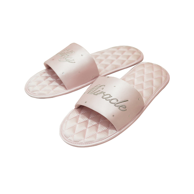 SILKY MIRACLE SNOWFALL真丝水晶清凉拖鞋室内家居鞋女士新款