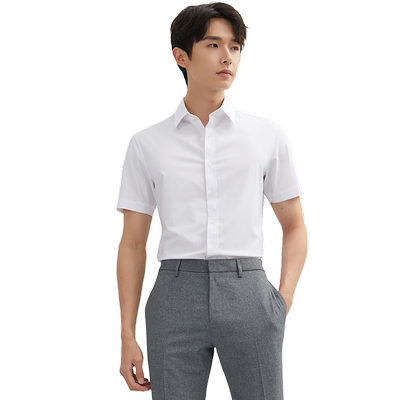 ZIOZIA春季弹性编织面料商务简约纯色正装西服外套ZSB11104C