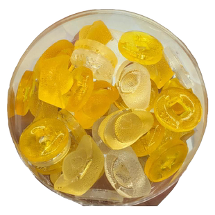 CANDY KEY水果味黄金金币宝石糖“真金白银”零食颜值伴手礼