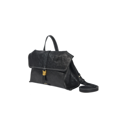 Songmont随游植鞣牛皮小挎包