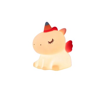 熊猫胖达小夜灯花花柔光硅胶灯护眼拍拍灯卧室台灯儿童玩具礼物