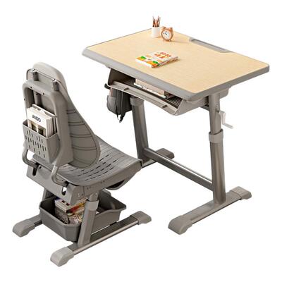 可躺式午休课桌椅组合培训班书桌