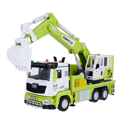 合金工程车玩具汽车140套装