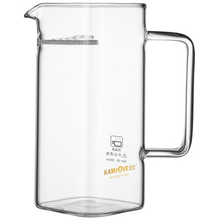 金灶GO-35公道杯玻璃高颜值茶漏茶滤网一体月牙杯泡茶专用分茶器