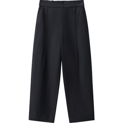 播商场同款轻职场通勤休闲裤女夏新款高腰显瘦直筒裤BDS2KD2453