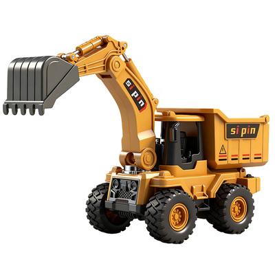 【合金材质】惯性工程车