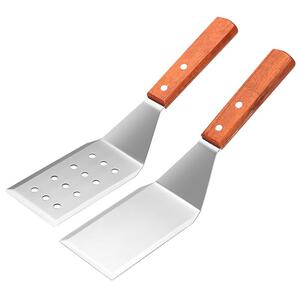 加厚料理铲不锈钢铁板烧铲手抓饼牛排扒铲披萨生煎铲工具铲子压铲