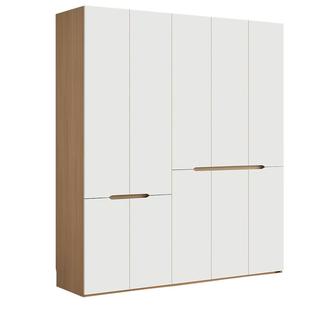 全友家居奶油风出租房屋成品衣柜2025新款卧室家用小户型收纳衣橱