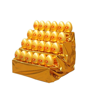 金蛋批发一整箱砸金蛋彩蛋抽奖的蛋道具年会开业批发活动庆典金蛋