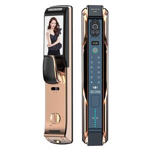 德国索克罗全自动智能门锁掌静脉人脸识别指纹锁家用防盗门密码锁