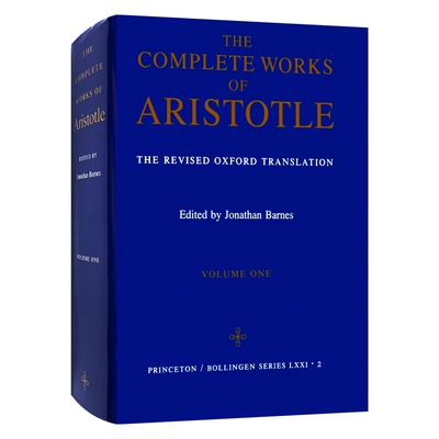 英文原版 Complete Works of Aristotle Volume 1 亚里斯多德全集 第1卷 精装 英文版 进口英语原版书籍