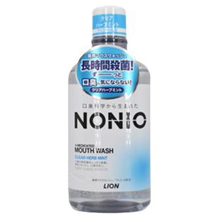 日本狮王NONIO长效清新口气漱口水600ml氨基酸口臭口腔异味适用