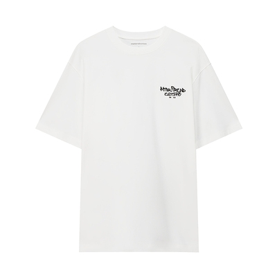 美特斯邦威印花圆领短袖体恤