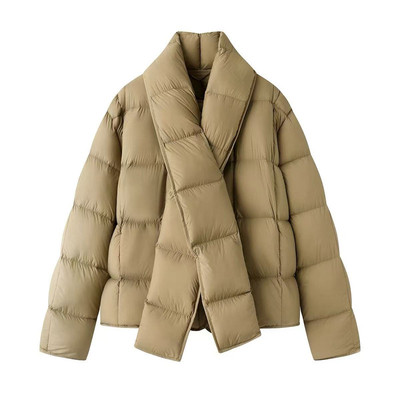 独特漂亮超好看韩系保暖羽绒女士