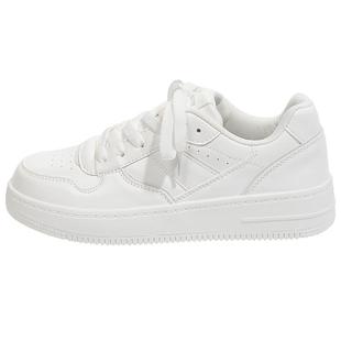 环球小白鞋女款2025新款秋冬配裙子的鞋子女小众设计百搭板鞋女鞋