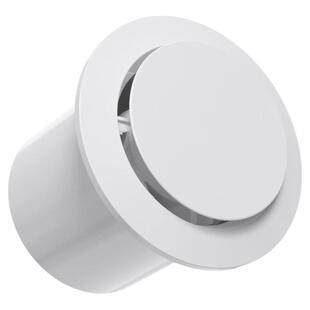 排气扇卫生间换气扇玻璃墙壁式浴室厨房抽风机圆形排风扇强力静音