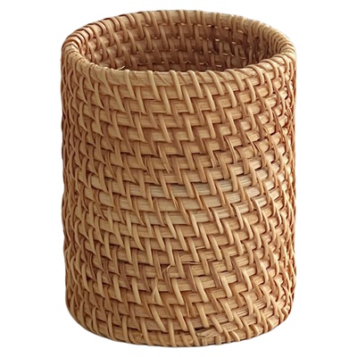 元气角落藤编多功能收纳筒