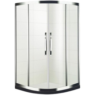 定制淋浴房整体浴室钢化玻璃隔断沐浴房弧扇形简易洗澡间卫生间