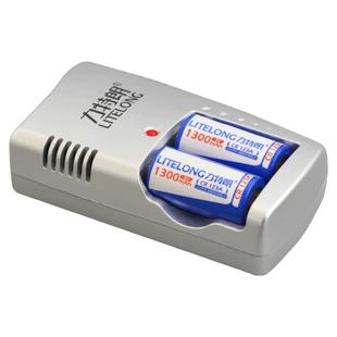 力特朗 cr123A电池富士拍立得相机3v锂电池手电筒充电器套装气表水表电表仪器仪表摄像仪烟雾报警器巡更棒3V