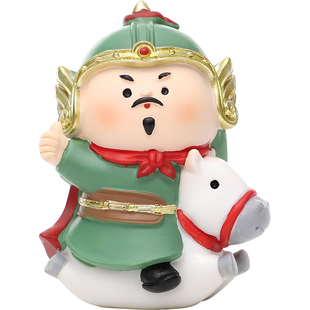 马上成功，愿你成功~可爱Q版马年郑成功手办摆件泉州文创新年礼物