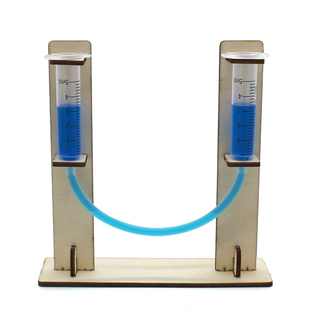 U型连通器水平仪学生小发明DIY塑料接管科学实验发明