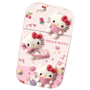 粉焰可爱充气防风粉色打火机新款高颜值kt猫卡通火焰网创意送男友