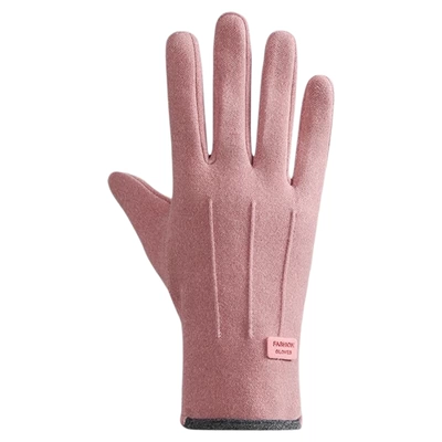 新款冬季保暖手套加绒加厚防寒