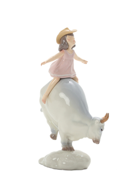 构得x周双雕塑 一起飞 艺术品创意礼物家居装饰品人物摆件客厅