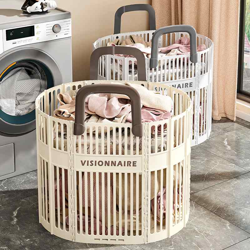 折叠脏衣篮家用多功能收纳可折叠手提式筐大篓收纳挂壁可号篮脏衣