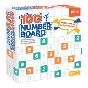 Yaofish磁力百数板蒙氏1-100磁性数字加减法板亲子益智桌游玩具