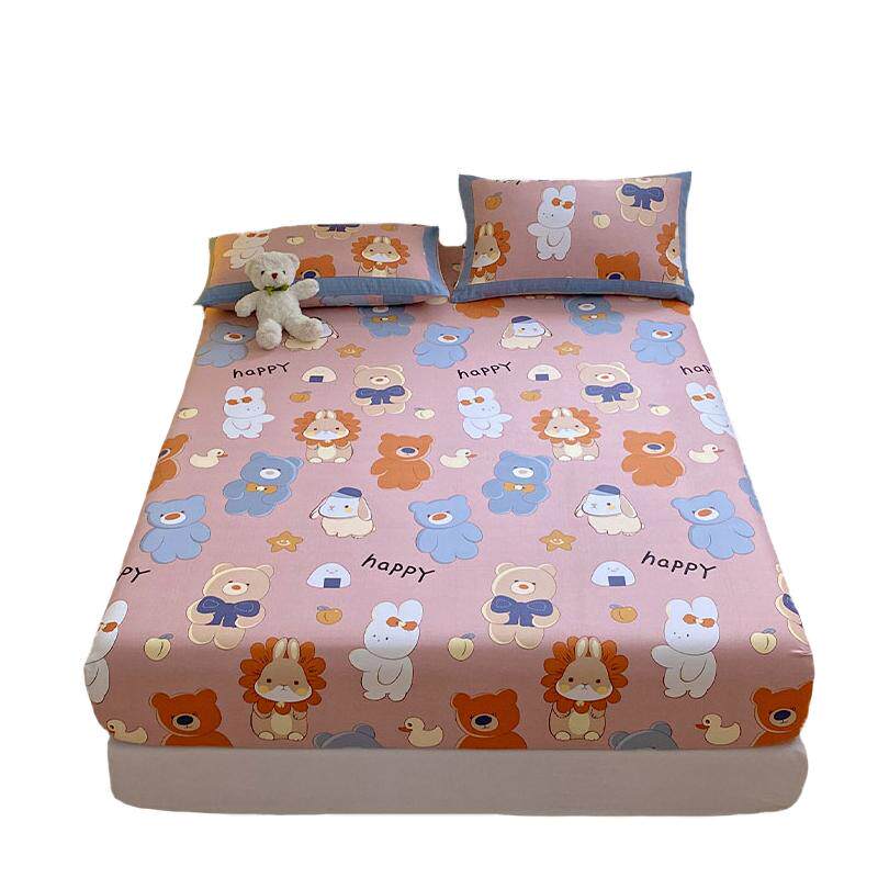 全棉床笠老粗布纯棉床垫保护套罩