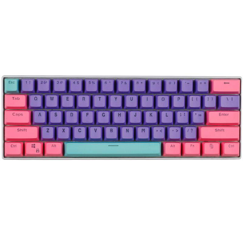 61键盘PBT透光键帽60%键帽RK61/poker/wooting键帽60he磁轴键帽
