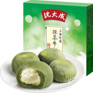 沈大成抹茶牛奶团雪媚娘甜品麻薯