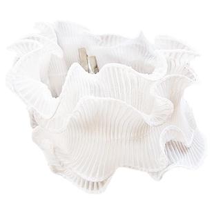 颈带护颈椎围脖套夏薄款黑白色网纱蕾丝珍珠假领子项链女百搭立领