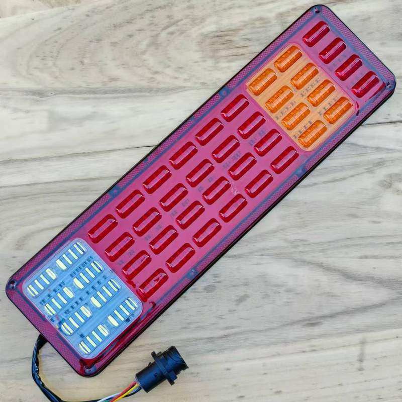 高亮防砸款柳汽乘龙后尾灯LED总成H7H5霸龙M5转向倒车灯防水超薄