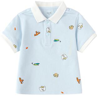 巴拉巴拉童装宝宝短袖t恤婴儿夏装儿童上衣2026新款可爱洋气潮酷