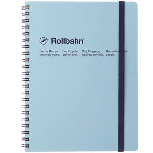 日本delfonics Rollbahn线圈子弹笔记本小活页可爱少女方格本记事