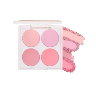 CARMELA卡梅拉氛围四色腮红盘收缩色提亮膨胀色氛围色琥珀肉桂色