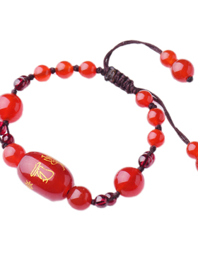 纯然饰品本命年红色系