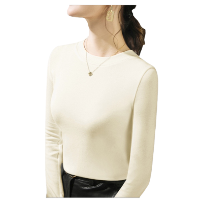 莫代尔棉洋气显瘦吸汗透气打底衫