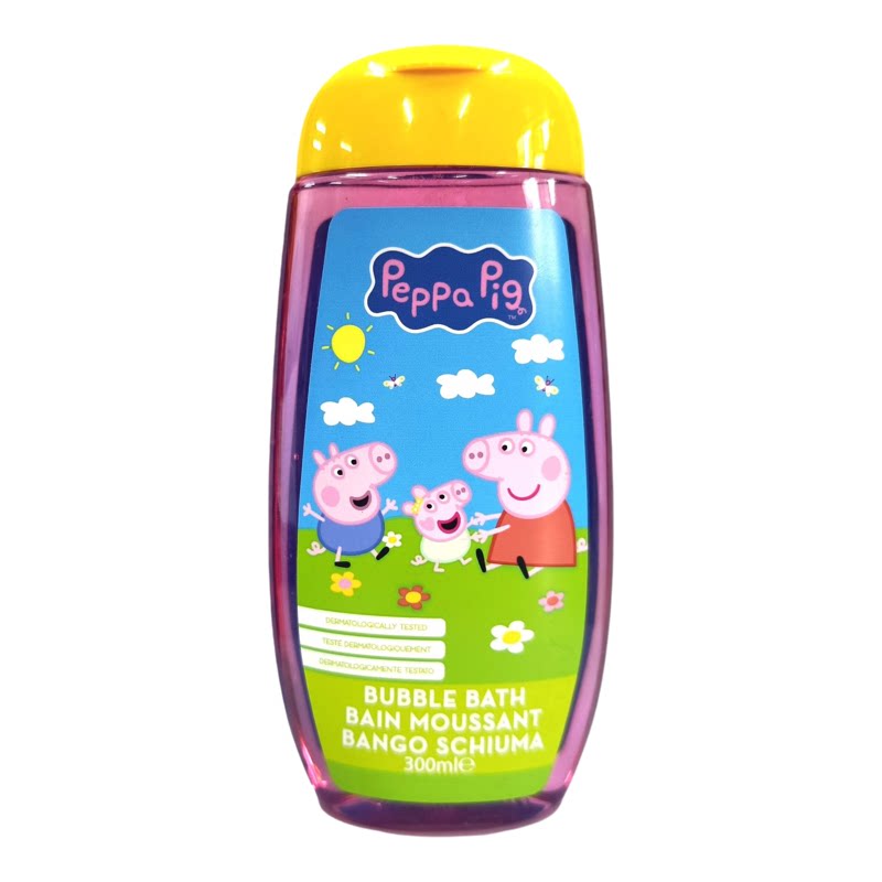 Peppa Pig 珮珮猪泡泡浴300毫升1件敏感肌适用儿童沐浴露有机认证